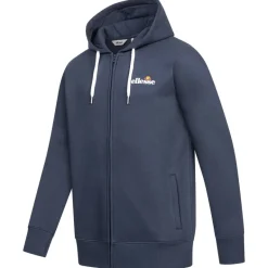 ellesse Klemerio Full Zip Hombre Sudadera con cremallera y capucha SOP23857-Marino