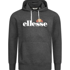 ellesse Monesiglio Hoody Hombre Sudadera con capucha SOP23865-Gris oscuro