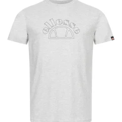 ellesse Opizzi Hombre Camiseta SBS08536-Gris jaspeado