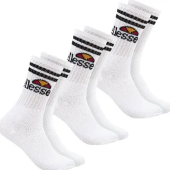 ellesse Vulloni Unisex Calcetines 3 pares blanco SBSA3955-BLANCO