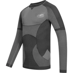 EUROPEAN POLO CHAMP Hombre Termo Camiseta de manga larga antracita SPA 25-005-antracita