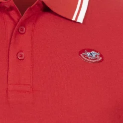 EUROPEAN POLO CHAMP Hombre Polo EPCPOLOS-ROJO