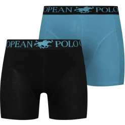 EUROPEAN POLO CHAMP Hombre Calzoncillos bóxer Pack de 2 COMBO-5