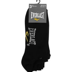 Everlast Calcetines cortos 3 pares negro 179059