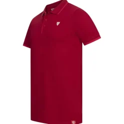 FC Sevilla CASTORE Hombre Polo TM2629-CHILLIPEPPERT