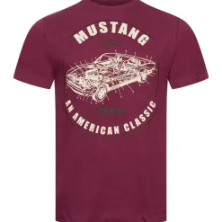 FORD MUSTANG Hombre Camiseta Pack de 2 POMPK223MUL