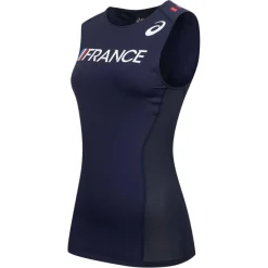 Francia ASICS Track & Field Elite Athletes Mujer Camiseta XRK773-52FR