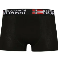 Geographical Norway Hombre Calzoncillos bóxer Pack de 3 negro Pack-3-Negro