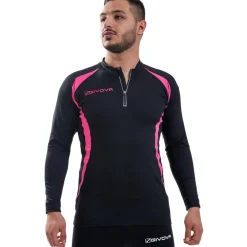 Givova 1/2 cremallera Hombre Camiseta de running LR05-1006