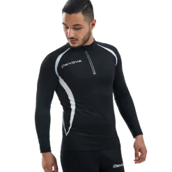 Givova 1/2 cremallera Hombre Camiseta de running LR05-0010