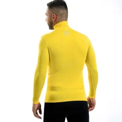 Givova Baselayer Corpus 3 Camiseta funcional de cuello alto amarillo