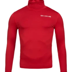 Givova Baselayer Corpus 3 Camiseta funcional de cuello alto rojo