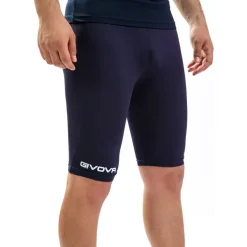 Givova Bermuda Skin Compression Tights Mallas cortas azul marino