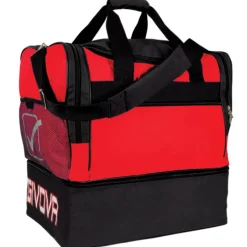 Givova Borsa Bolsa de deporte para fútbol rojo / negro