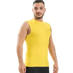 Givova Cuerpo 1 Camiseta funcional sin mangas amarillo