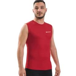 Givova Cuerpo 1 Camiseta funcional sin mangas rojo
