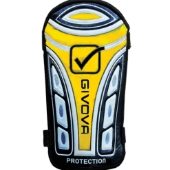 Givova espinilleras "Parastinco Protection" negro / amarillo