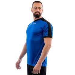 Givova Kit Revolution Camiseta de fútbol con Pantalones cortos azul negro