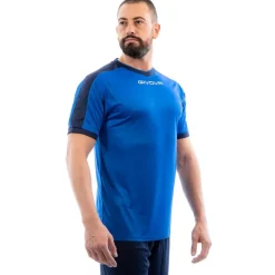 Givova Kit Revolution Camiseta de fútbol con Pantalones cortos azul marino