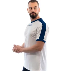 Givova Kit Revolution Camiseta de fútbol con Pantalones cortos blanco marino
