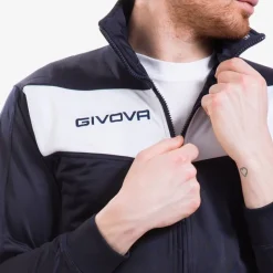 Givova Tuta Visa Chándal azul marino / blanco