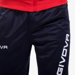 Givova Tuta Visa Chándal azul / rojo