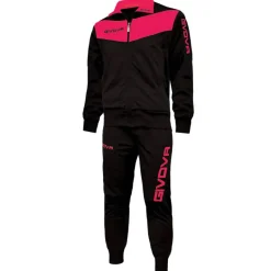 Givova Tuta Visa Chándal negro / fuxia