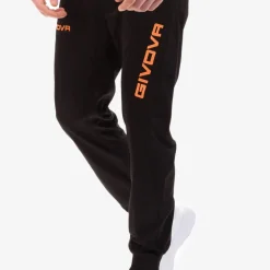 Givova Tuta Visa Chándal negro / naranja neón