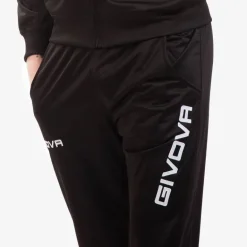Givova Tuta Visa Chándal negro / blanco