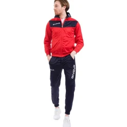 Givova Tuta Visa Chándal rojo / azul marino