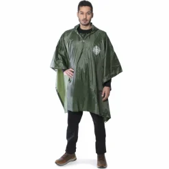 GOGLAND ® Monsun Poncho de lluvia verde