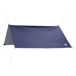 GOGLAND Lona de lona para exteriores con protección UV 300 x 290 cm azul marino