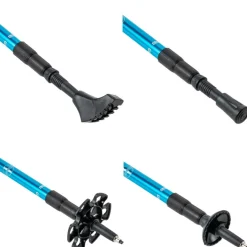 GOGLAND Trekking Bastones de senderismo azul