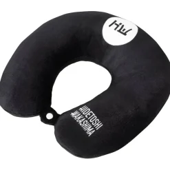 HIDETOSHI WAKASHIMA Cojín para el cuello "Fly Tokyo" negro