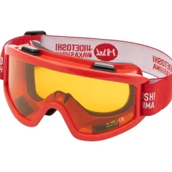 HIDETOSHI WAKASHIMA "Higashi" Unisex Gafas de esquí Gafas de snowboard rojas