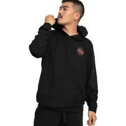 HIDETOSHI WAKASHIMA "1st" Hombre Sudadera con capucha oversize negro
