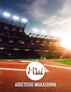 HIDETOSHI WAKASHIMA "Tokyo" Bate de béisbol verde militar