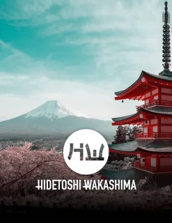 HIDETOSHI WAKASHIMA "Urakawa" Riñonera negro