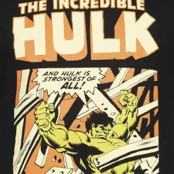 Hulk Marvel Rage Hombre Camiseta MAMTS039BLK