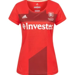 Inglaterra Hockey adidas Mujer Camiseta primera equipación DW4331