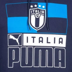 Italia FIGC PUMA FtblCore Hombre Sudadera con capucha 767126-09