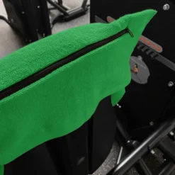 JELEX "100FIT" Toalla de fitness con bolsillo verde