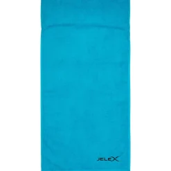 JELEX "100FIT" Toalla de fitness con bolsillo turquesa