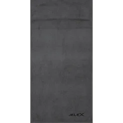 JELEX "100FIT" Toalla de fitness con bolsillo gris oscuro