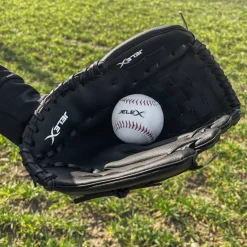 JELEX "Homerun" Pelota de béisbol 9" con núcleo de corcho blanco
