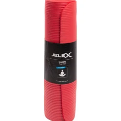 JELEX Namaste Esterilla de yoga y fitness rojo