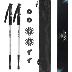 JELEX Nature Bastones de senderismo plata