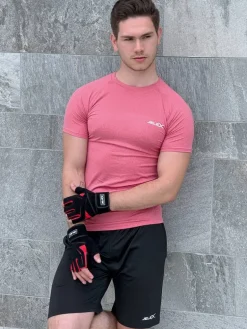 JELEX Power Premium Guantes de entrenamiento acolchados negro-rojo