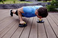 JELEX Pump Machine Agarres para flexiones amarillo