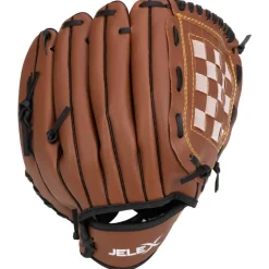 JELEX Safe Catch Guante de béisbol izquierdo para diestros marrón